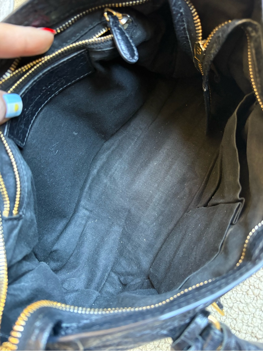 Balenciaga Le City bag with gold size medium - Picture 14 of 14